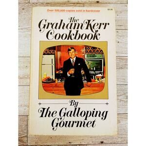 The Graham Kerr Cookbook‎ By The Galloping Gourmet - Softcover PB - Vintage 1969